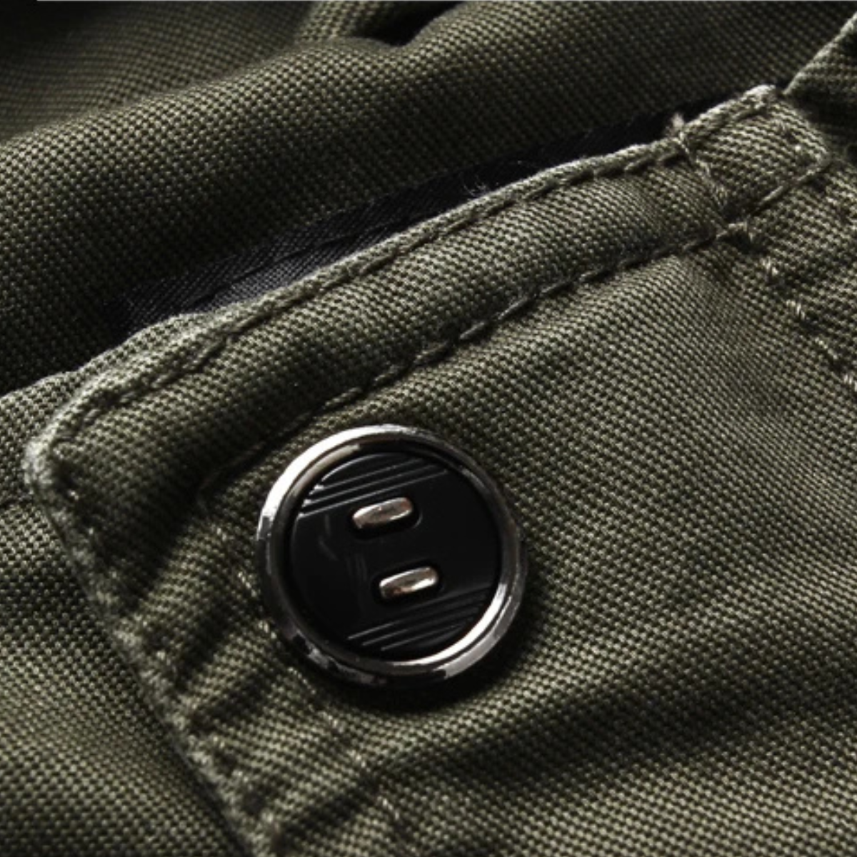 Men’s Faux Suede Bomber Jacket with Chest Patch Pockets