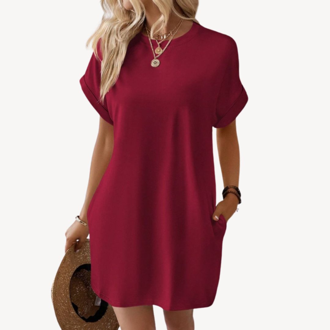 Casual T-Shirt Dress Women