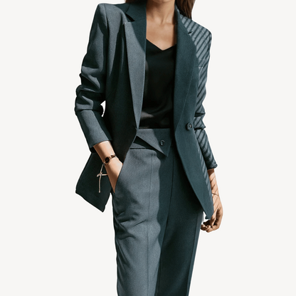 Women's Tailored Blazer & Pants Set