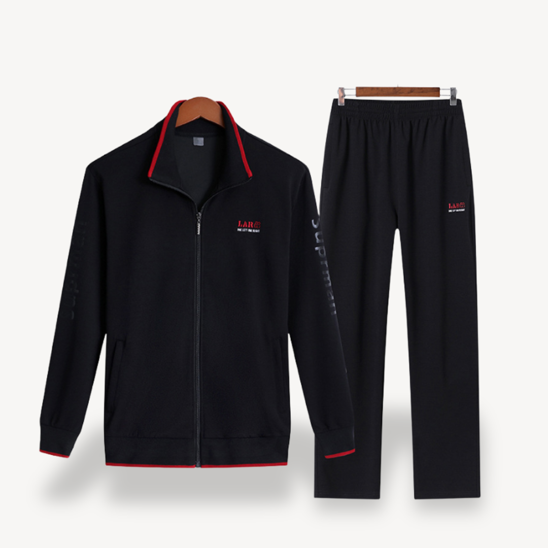 Men’s Zipper Tracksuit Set