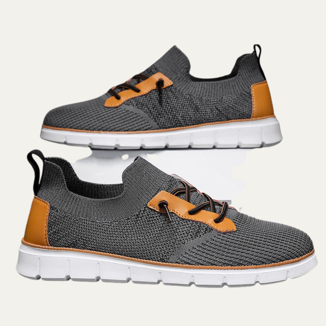 Men’s Knitted Platform Athleisure Sneakers