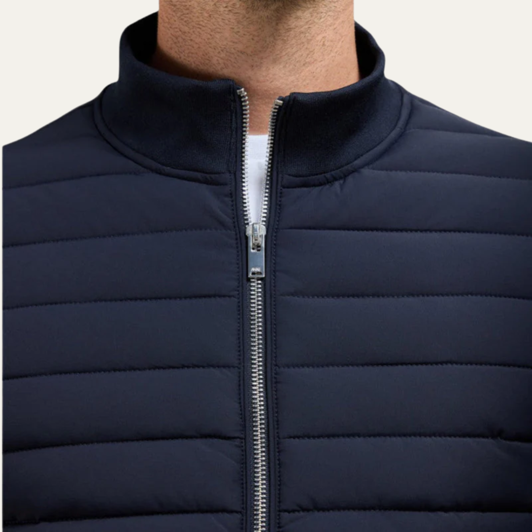 Men’s Corduroy Trucker Jacket with Shearling Collar