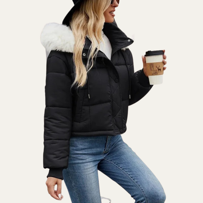 Women’s Warm Cropped Puffer Jacket