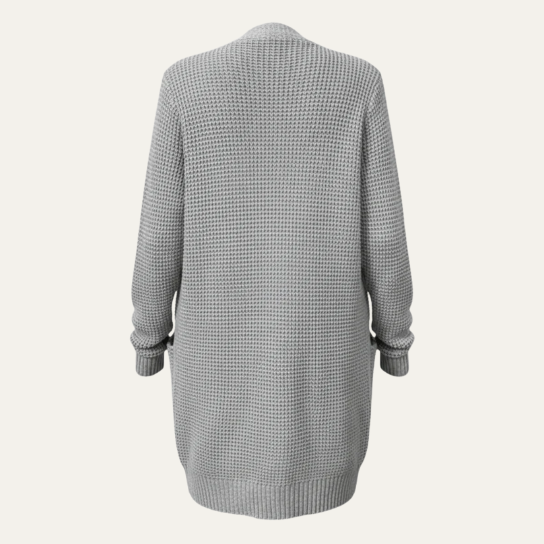 Men’s Open Front Relaxed Knit Cardigan