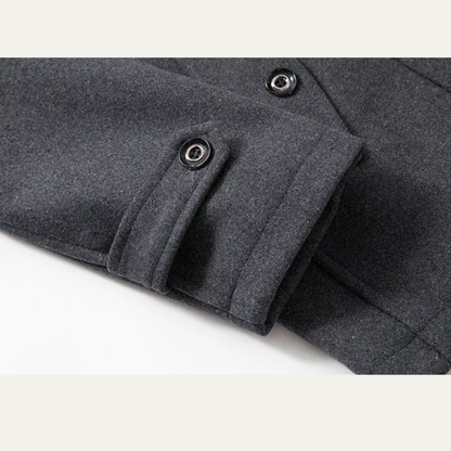 Men’s Classic Convertible Collar Trench Coat