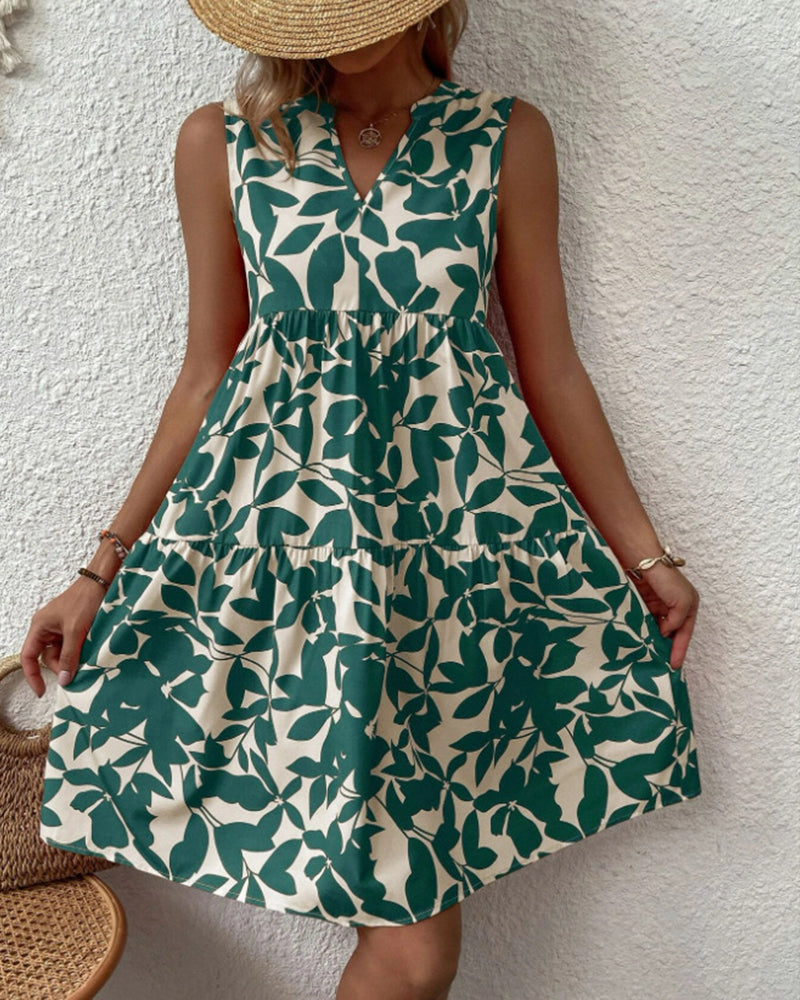 Chic Summer Sundress for Women with Floral Print