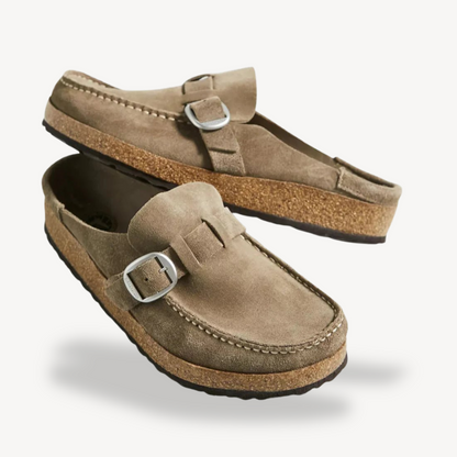 Orthopedic Loafers for Women with Buckle
