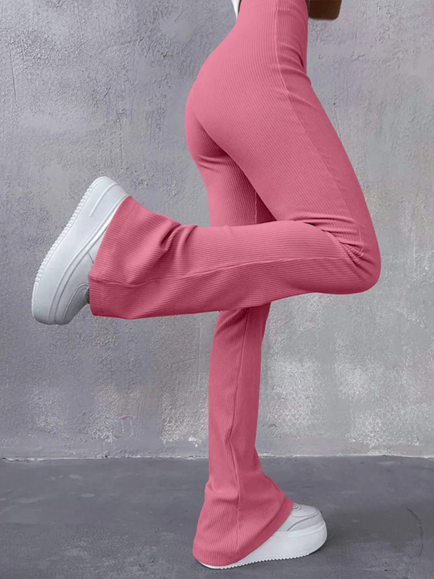 Women's Comfortable High Waist Flared Leg Pants