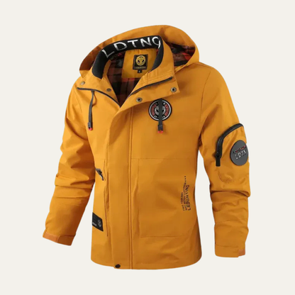 Men’s Water Resistant Hooded Urban Utility Jacket