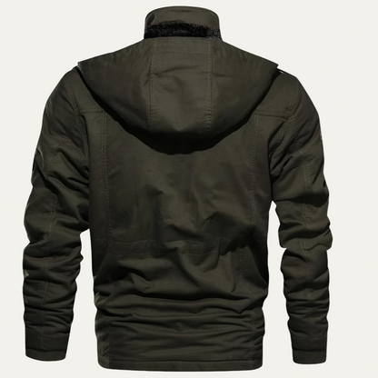 Men’s Fleece Fur Lined Cotton Jacket