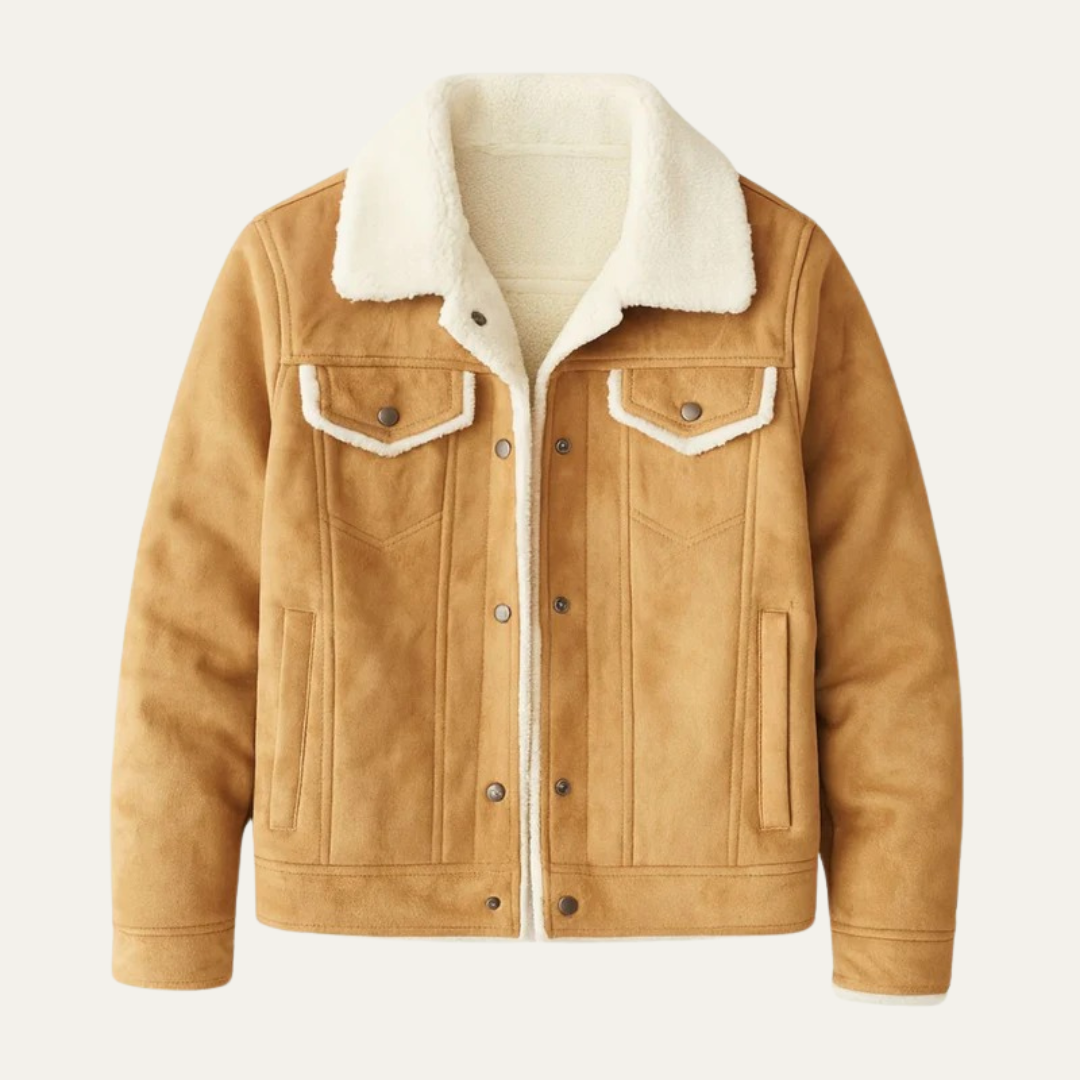 Men’s Shearling Lined Trucker Jacket
