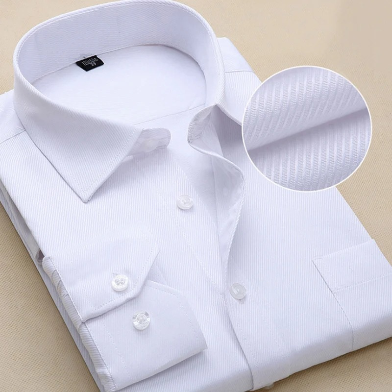 Classic Casual Long Sleeve Men's Button Shirt