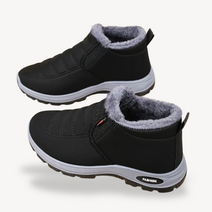 Winter Fur-Lined Orthopedic Ankle Boots Women