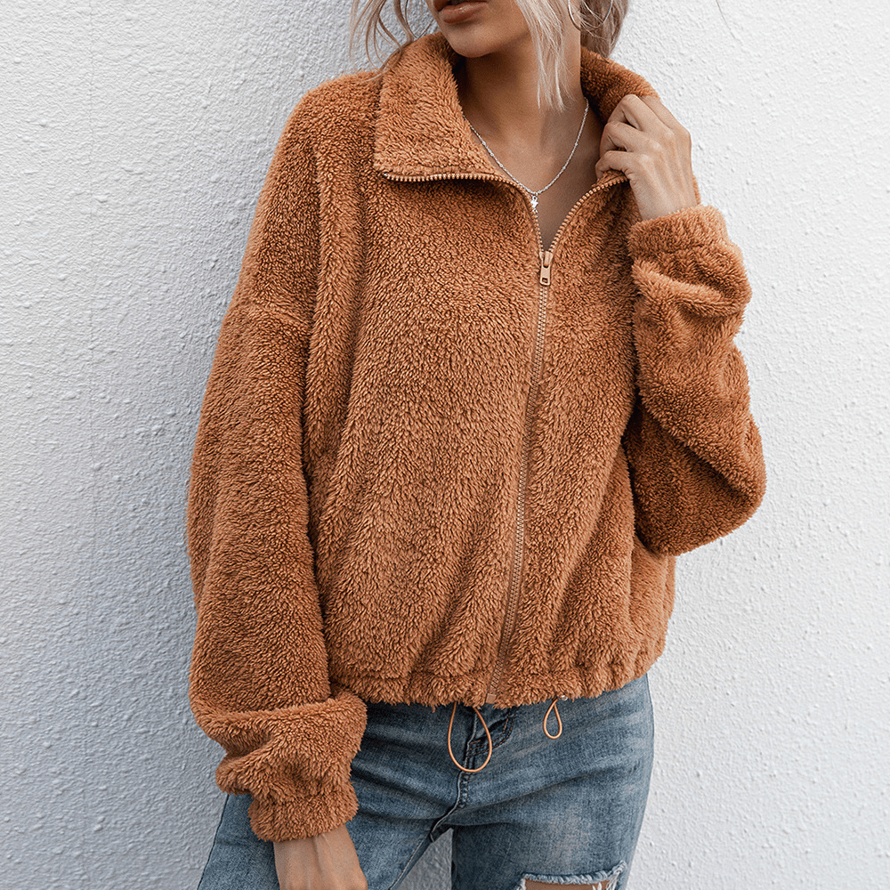 Warm Winter Zip Up Casual Jacket