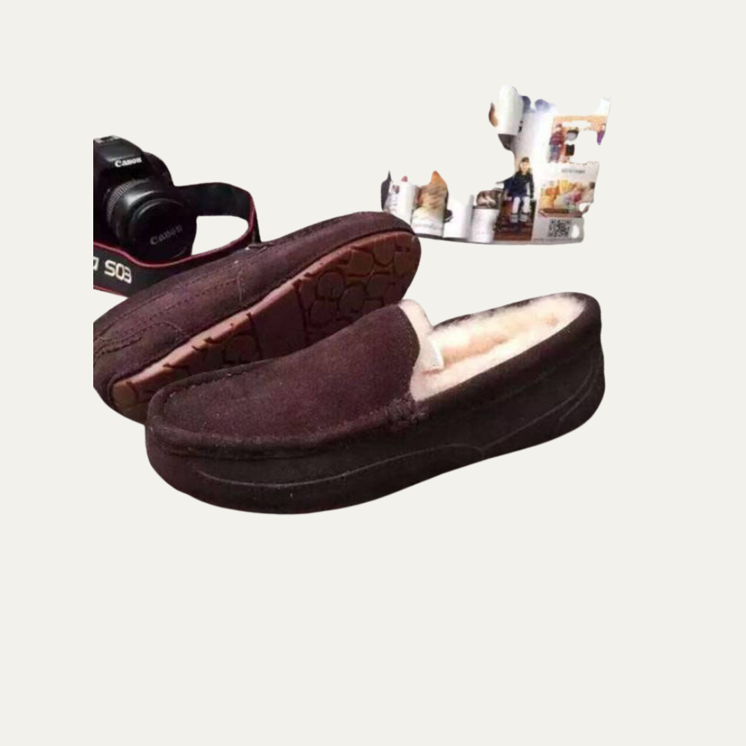 Men’s Casual Slip On Moc Toe Cupsole Sneakers