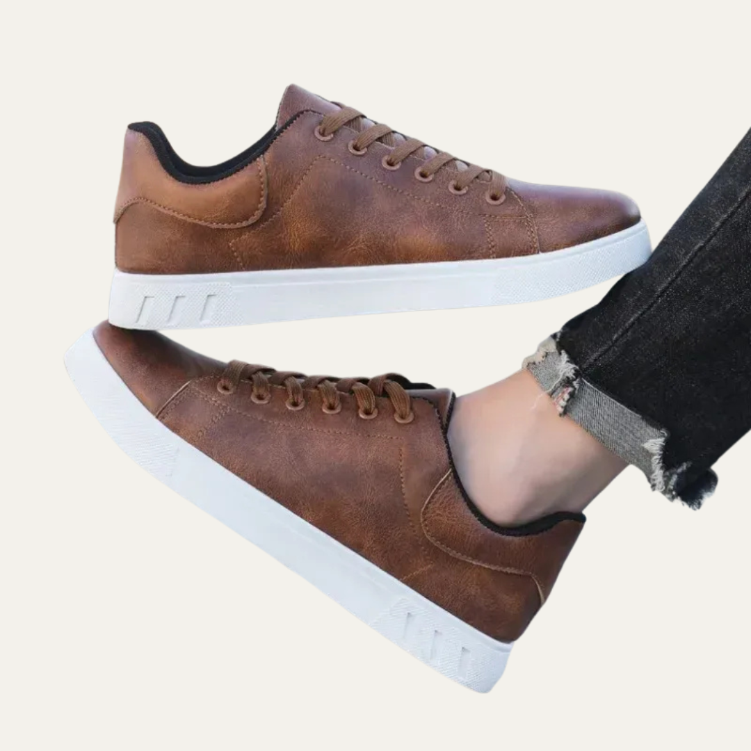 Men’s Classic Burnished Casual Sneakers