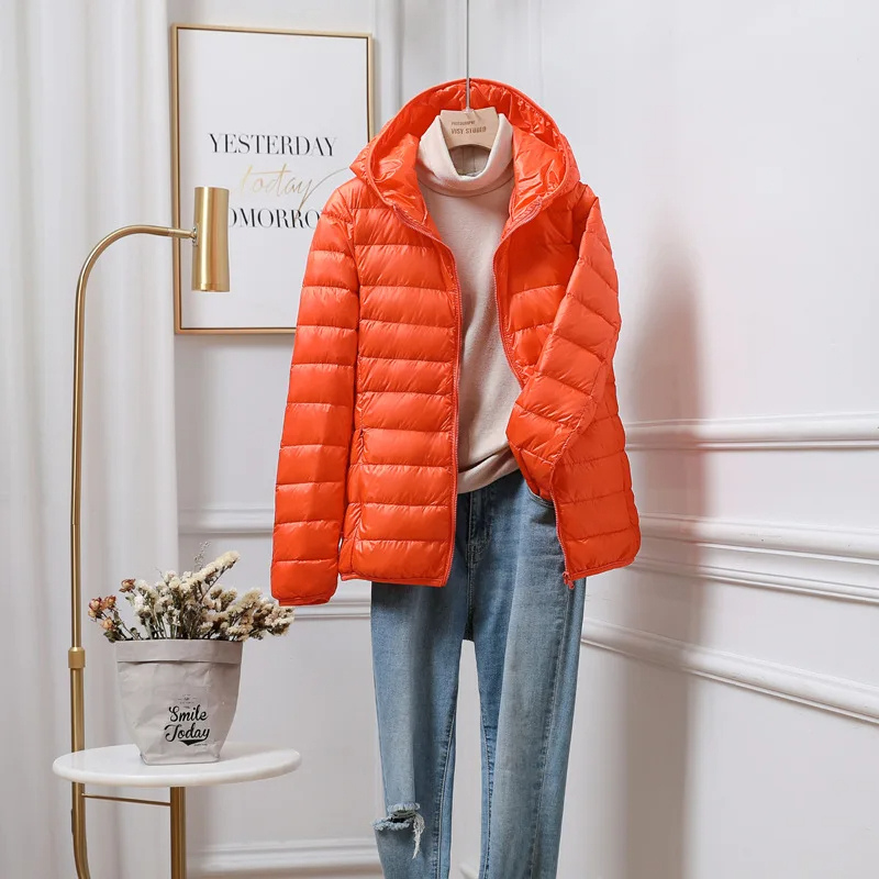 Warm Women's Hooded Puffer Coat