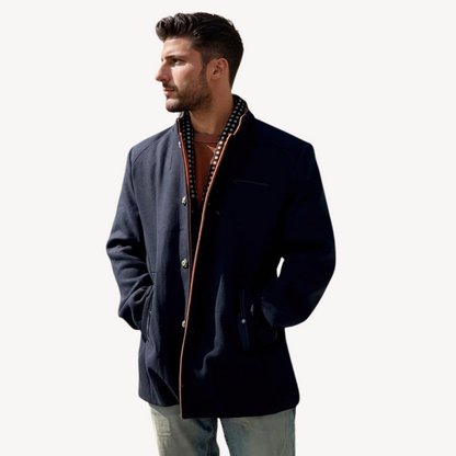 Men's Casual Button-Down Jacket