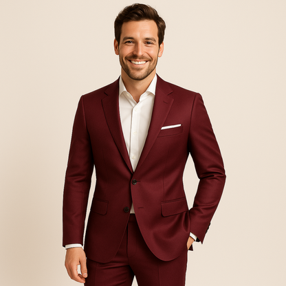 Two Piece Set Formal Suit Men