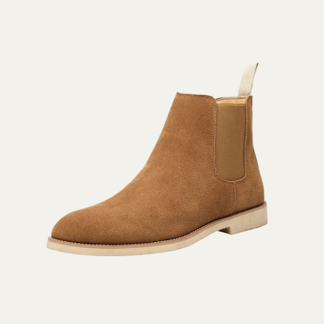 Men’s Polished Leather Dress Chelsea Boot