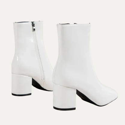 Women’s Patent Leather Ankle Boots