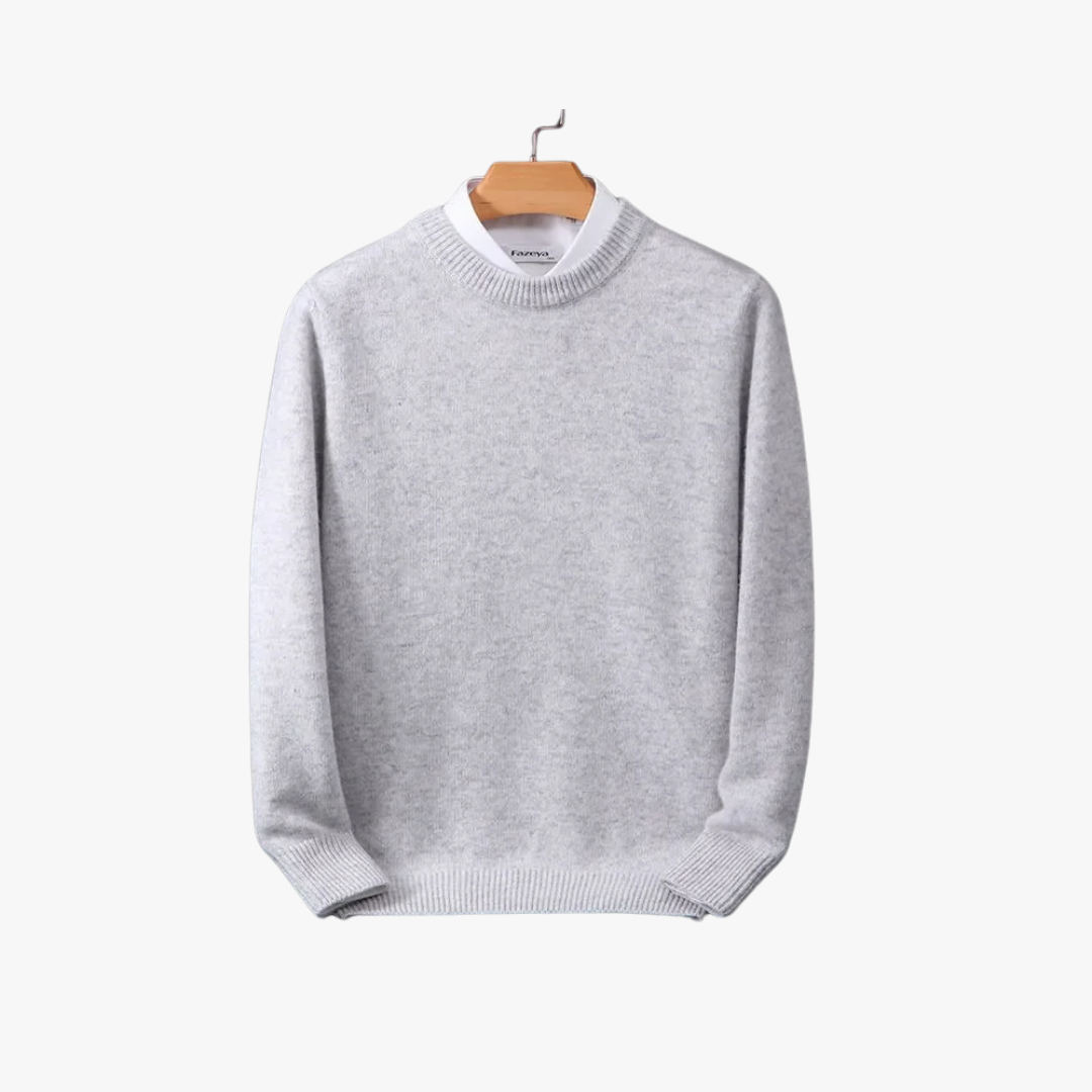 Cozy Oversized Crew Neck Sweater