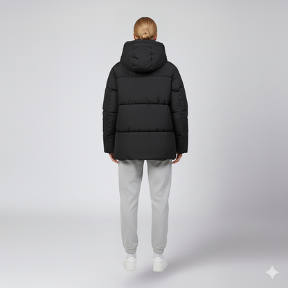 Julie | Puffer Jacket - Oversized Quilted High-Collar Winter Outerwear for Women