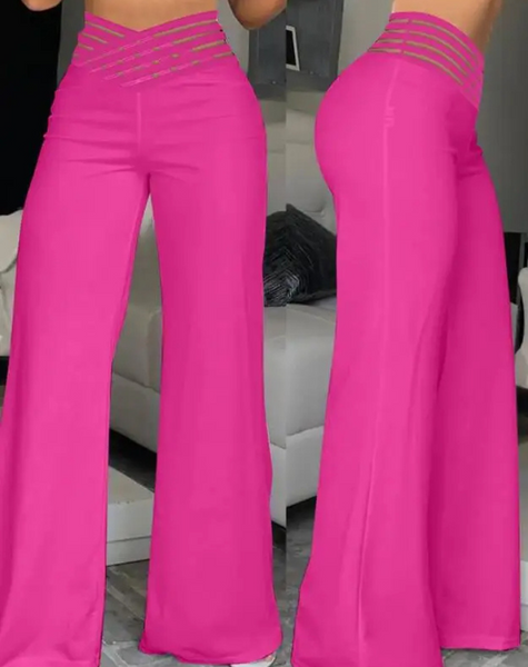Women's Comfortable High Waisted Wide Leg Pants