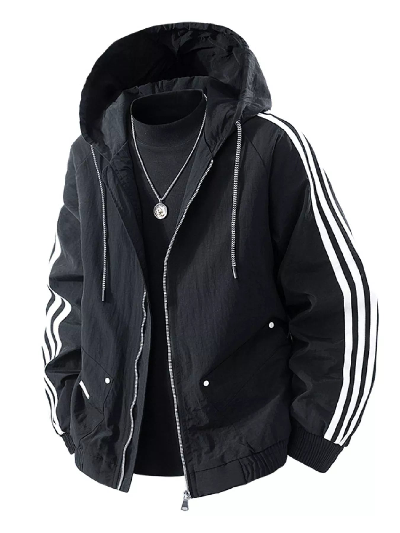 Large Size Waterproof Hoodie Jacket