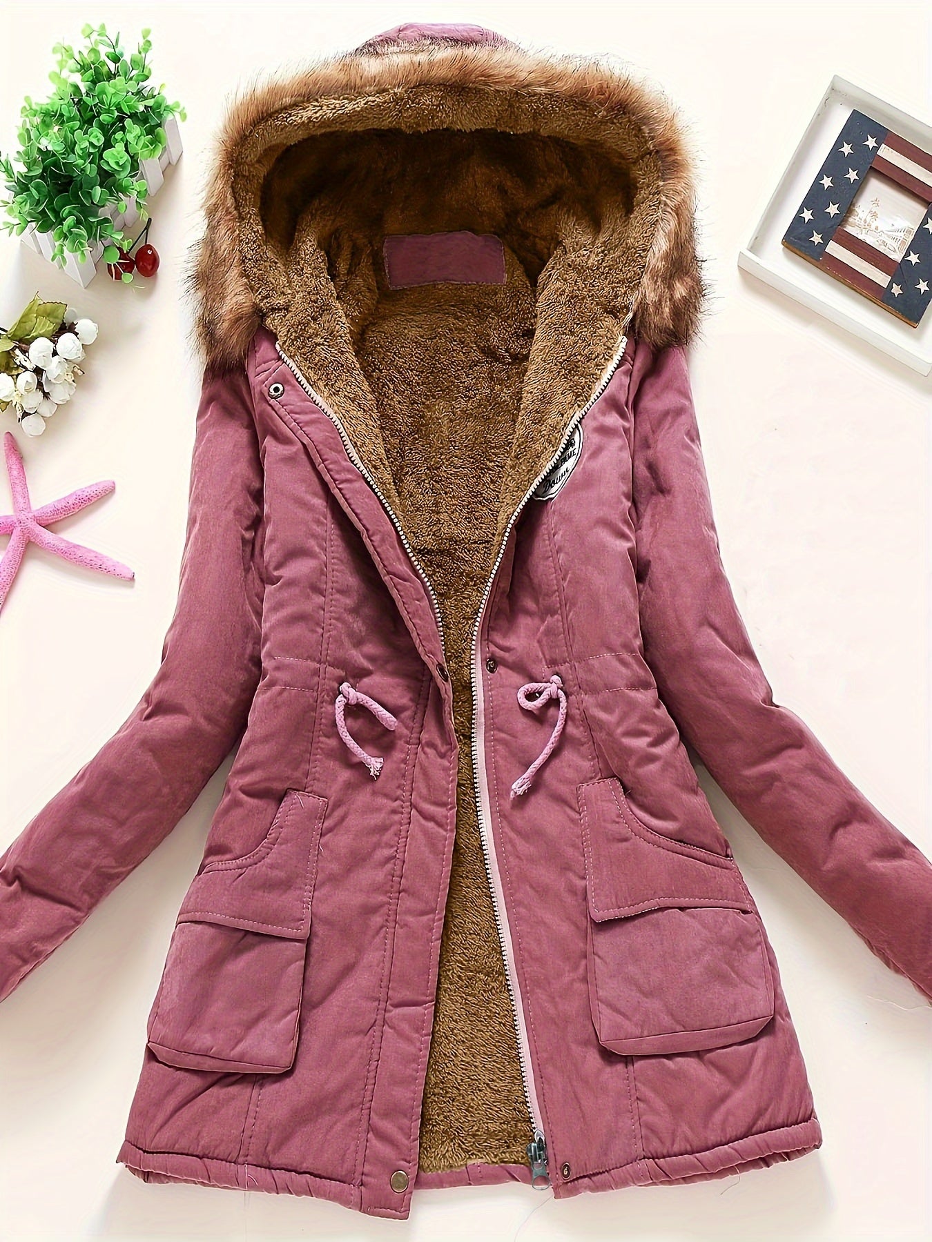 Duvania – Women’s Parka Jacket with Hood