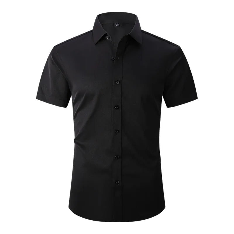 BritishElegance | Elegant Short Sleeve Shirt