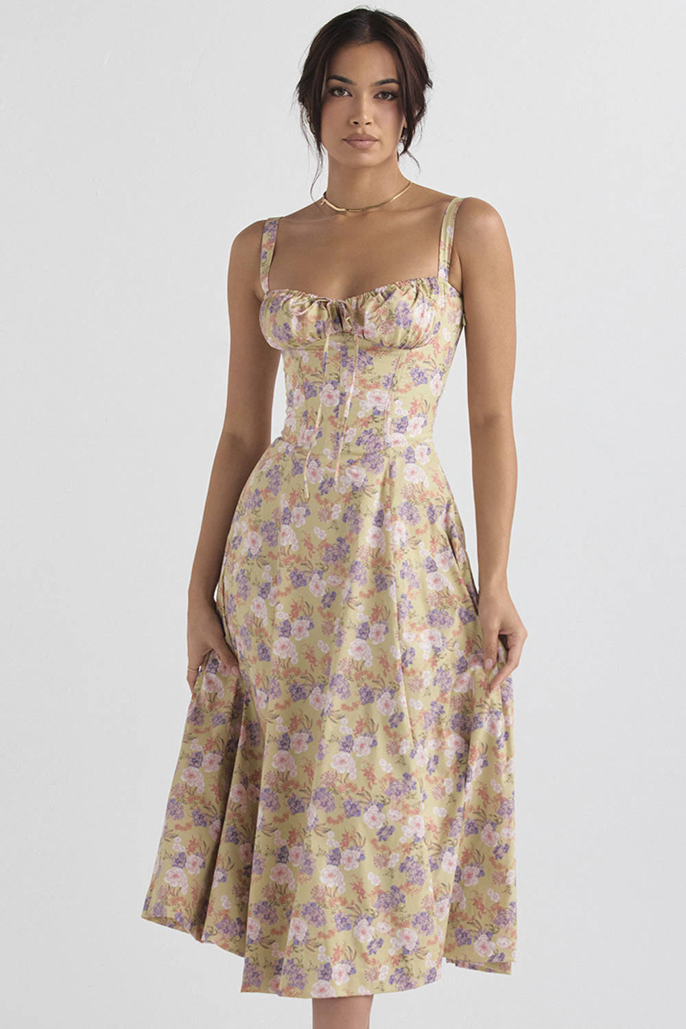 Women's Floral Summer Party Dress