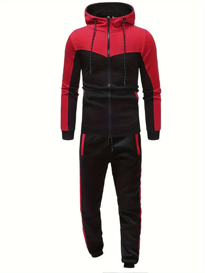 Comfortable Men's tracksuit Set with Hoodie