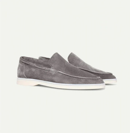 Men’s Modern Suede Platform Loafers
