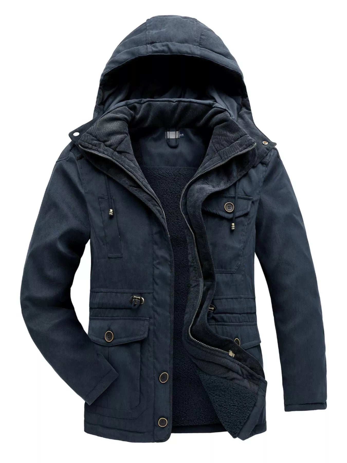 Warm Waterproof Hoodie Coat for Men