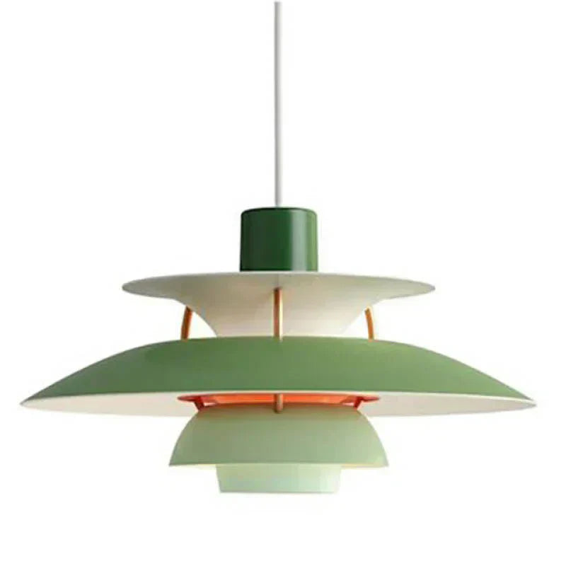 Bright Colored Glass LED Pendant Light Fixture - BritishElegance