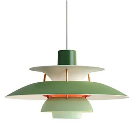 Bright Colored Glass LED Pendant Light Fixture - BritishElegance