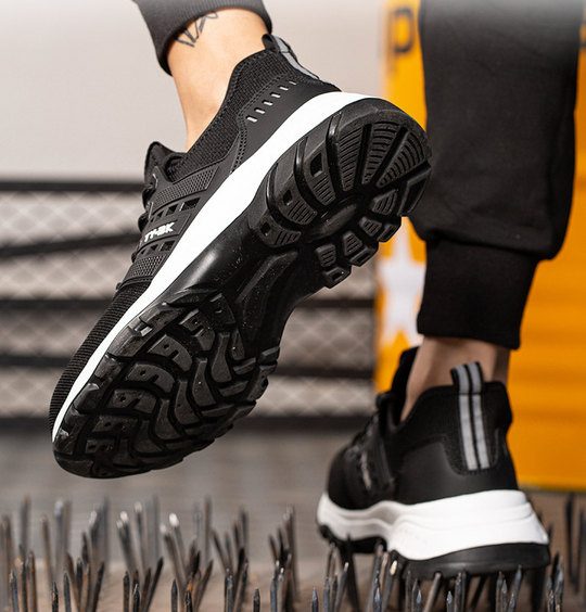 Ergonomic Steel Toe Work Trainers Non-Slip