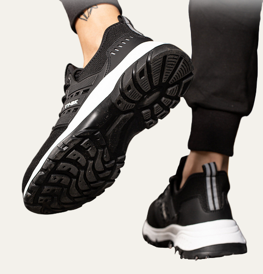 Men’s Mesh Lace Up Safety Work Sneakers