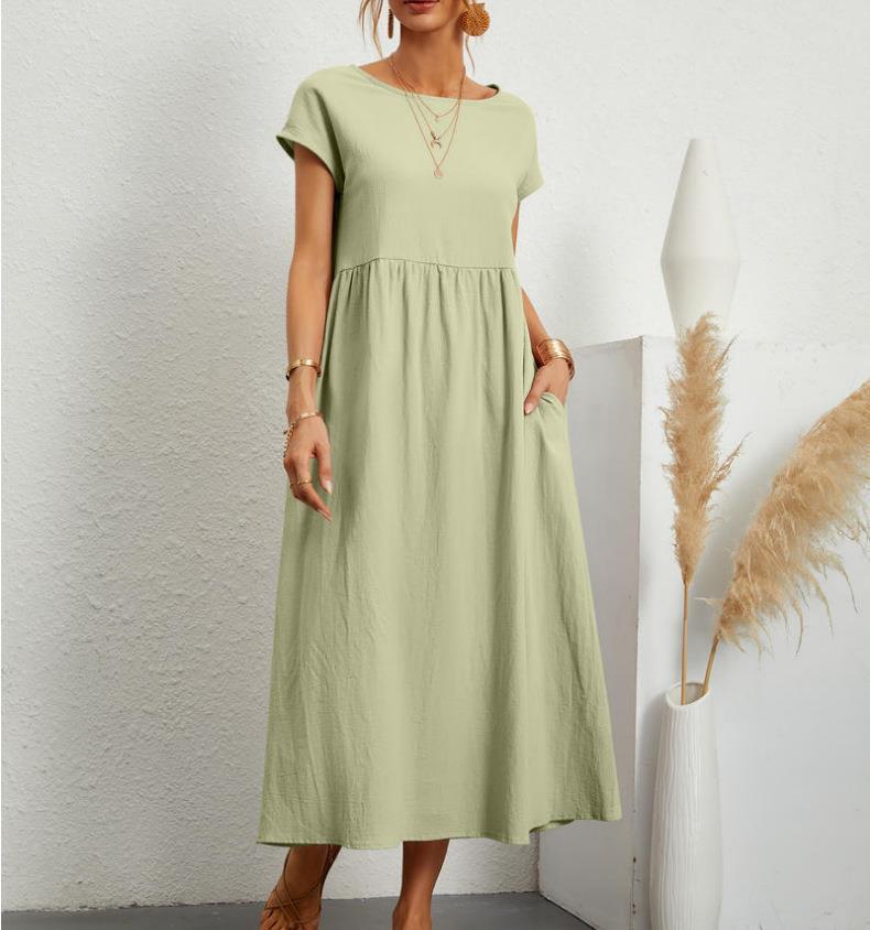 Comfortable Casual Knee Length Midi Dress
