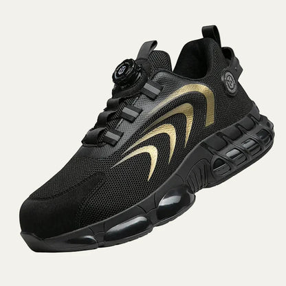 Men’s Futuristic Mesh Sneaker with Rotary Lacing System