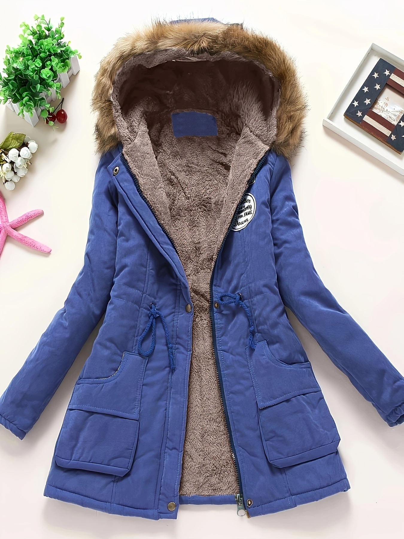 Waterproof Ladies Winter Coat with Hood - BritishElegance