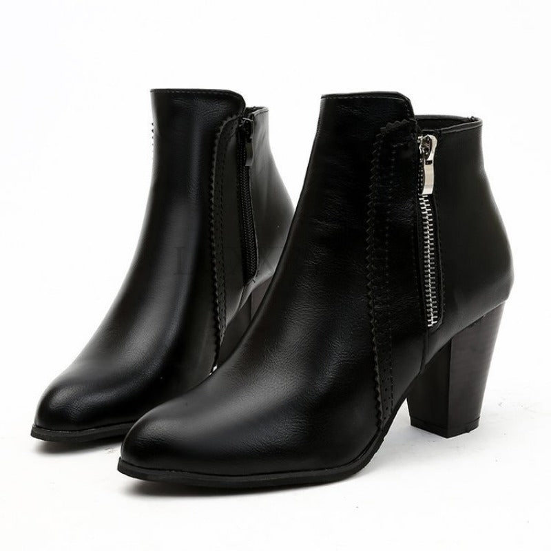 Classic Women Ankle Boots - BritishElegance