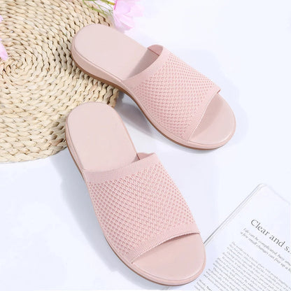 Comfortable Flat Wedge Sandals - Versatile Summer Shoes
