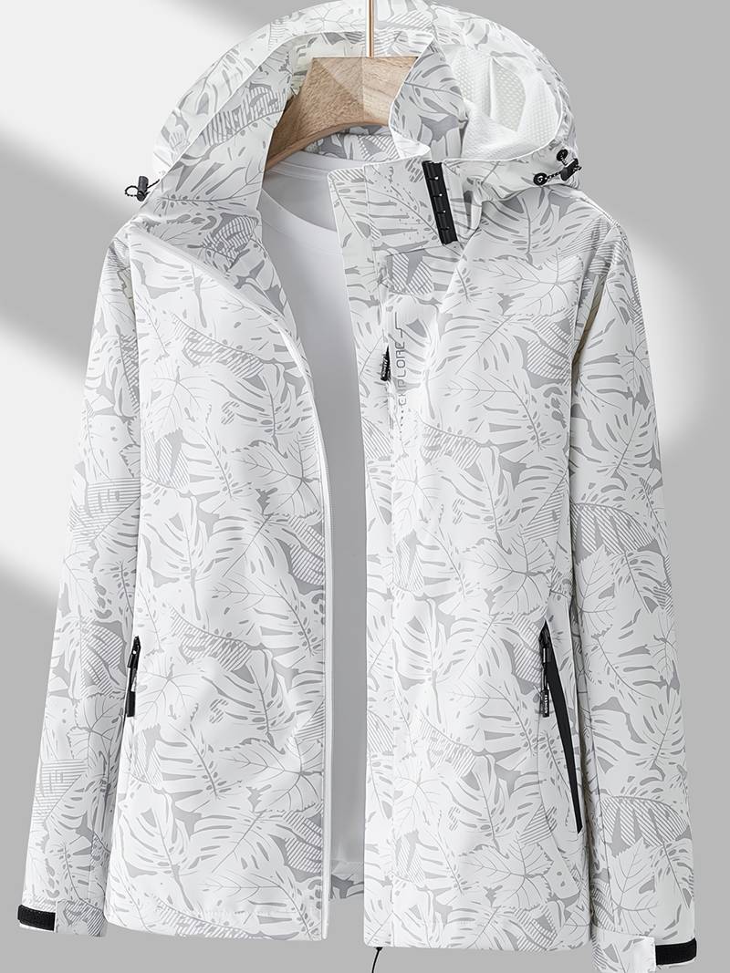 Waterproof Women's Rainy Day Full Zip Coat