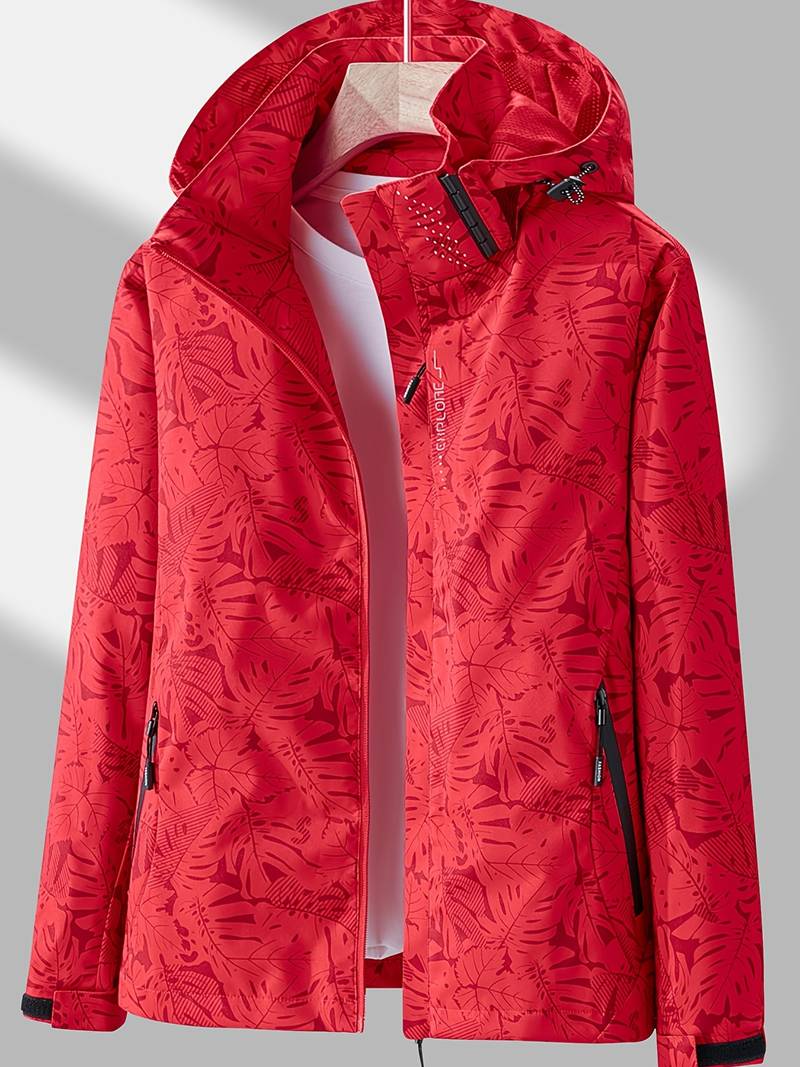 Waterproof Women's Rainy Day Full Zip Coat