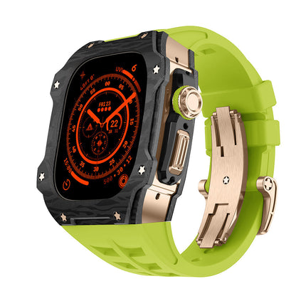 Durable Carbon Fiber Apple Watch Ultra Case