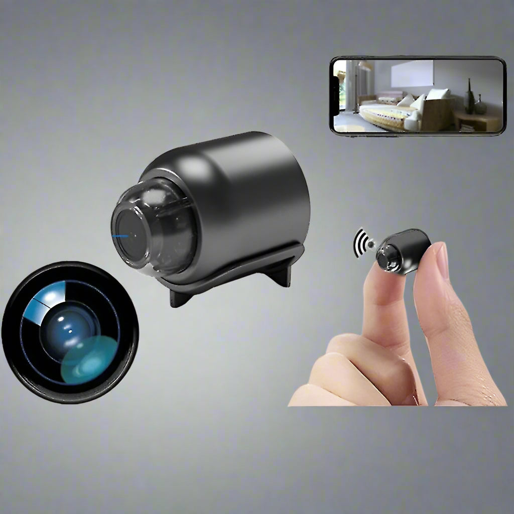 Compact 5G WiFi Security Camera 1080P HD Easy Install - BritishElegance