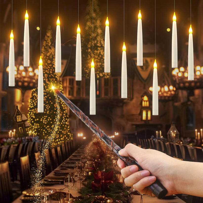 Beautiful Glass Floating Candles - BritishElegance