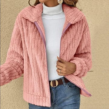 Warm Ribbed Winter Jacket